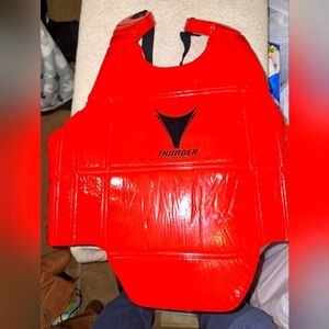 A Thunder vest by Pro Force. Padding for boxing, martial arts, or contact sport